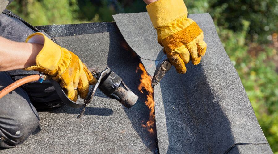 Professional gutter cleaning in California, PA